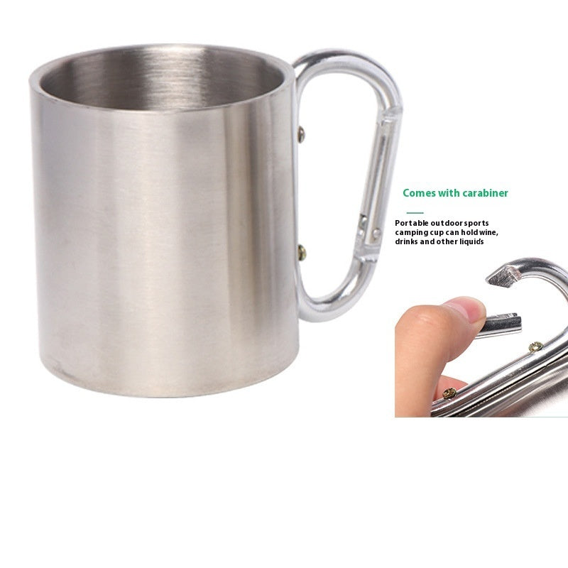 Stainless Steel Camping Mug 7.4oz