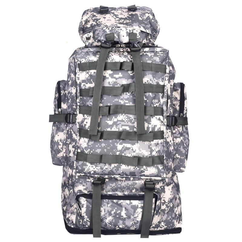 Large capacity outdoor backpack 100L