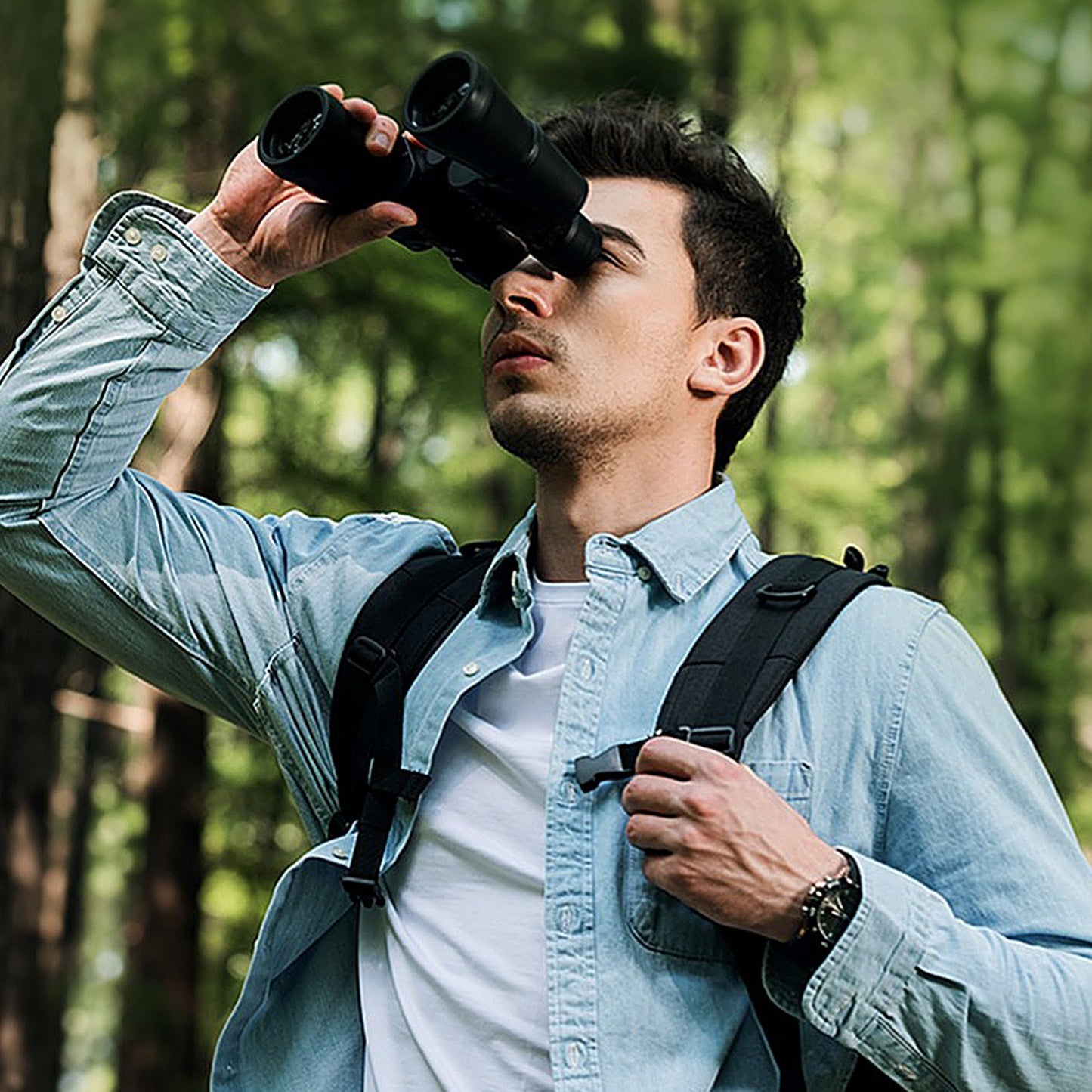 Binoculars With FMC Lens Low Light Night Vision For Bird Watching Hunting Sports Events Concerts Adults Kids