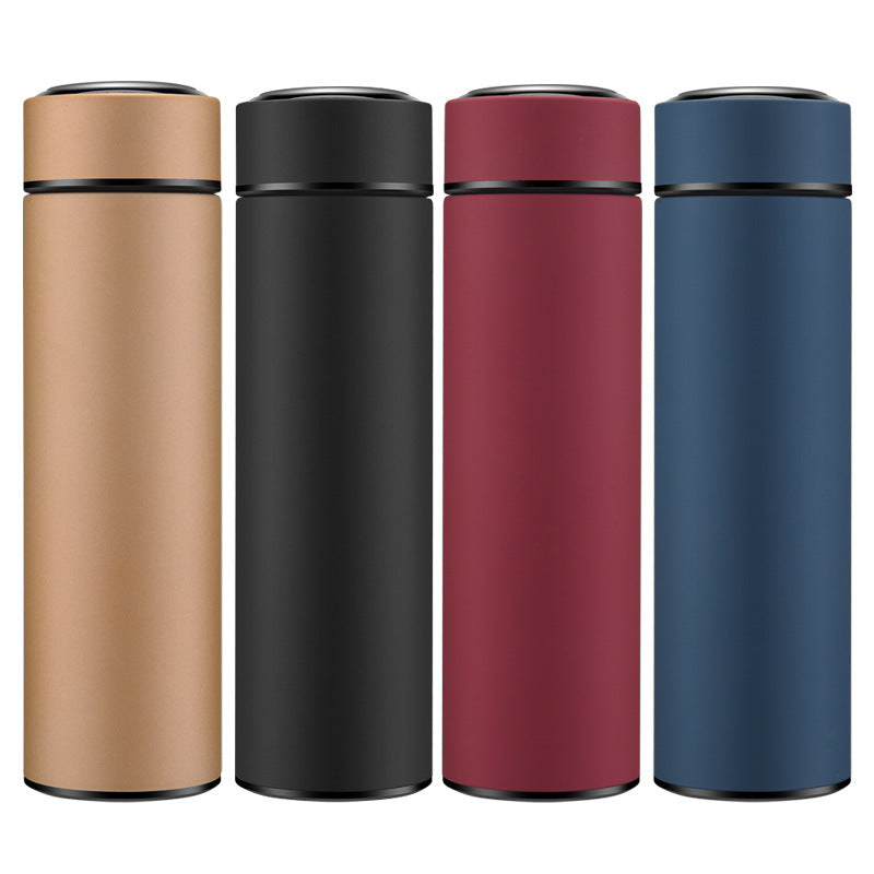 Stainless Steel Water Bottle Double Wall Vacuum Insulated Business Travel Sport  Outdoor Water Bottle