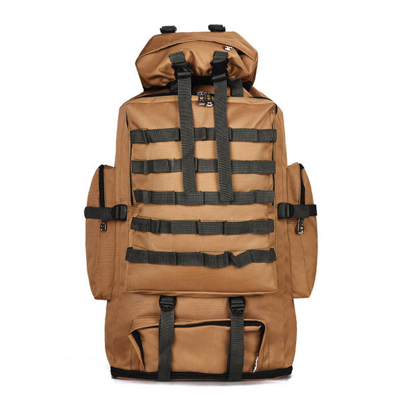 Large capacity outdoor backpack 100L